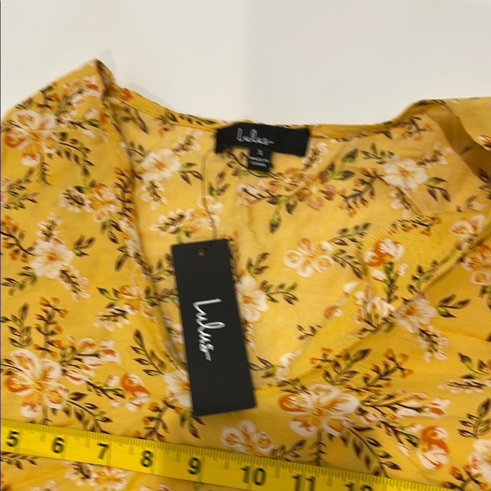 Lulus Fond Memories Yellow Floral Print Long Sleeve Maxi Dress - Picture 6 of 10